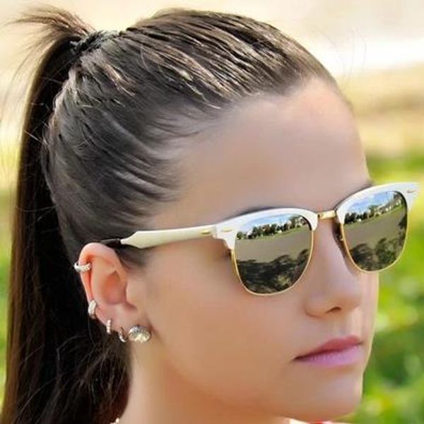 classic magnesium sunglasses 3507 box frame colorful reflective aluminum quality lenses uv380 women sunglasses high men with leather sp bixj, White;black
classic magnesium sunglasses 3507 box frame colorful reflective aluminum quality lenses uv380 women sunglasses high men with leather sp bixj, White;black