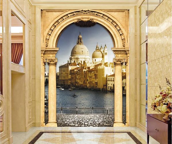 e new custom 3d beautiful uropean roman column of the castle wall of venice wallpaper for walls 3 d for living room
e new custom 3d beautiful uropean roman column of the castle wall of venice wallpaper for walls 3 d for living room