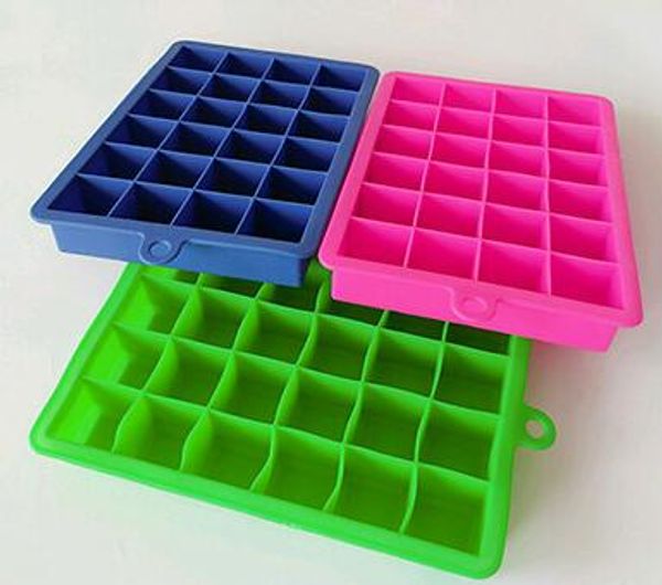 dining 24 grid cube mold square shape silicone ice tray fruit ice cube ice cream maker kitchen bar drinking accessories 
dining 24 grid cube mold square shape silicone ice tray fruit ice cube ice cream maker kitchen bar drinking accessories