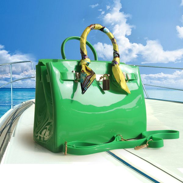 new arrival 29cm large size women plastic jelly handbags designer girls fashion candy color shoulder bags waterproof pvc beach bags
new arrival 29cm large size women plastic jelly handbags designer girls fashion candy color shoulder bags waterproof pvc beach bags