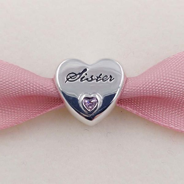andy beads jewelry family 925 sterling silver beads sister's love charm fits european pandora stylebracelets & necklace 791946pcz, Black
andy beads jewelry family 925 sterling silver beads sister's love charm fits european pandora stylebracelets & necklace 791946pcz, Black
