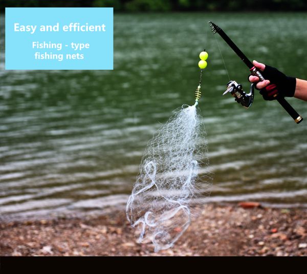 New make a smart fishing type safety without fish hook mesh net pesca fishing nets accessories 
New make a smart fishing type safety without fish hook mesh net pesca fishing nets accessories