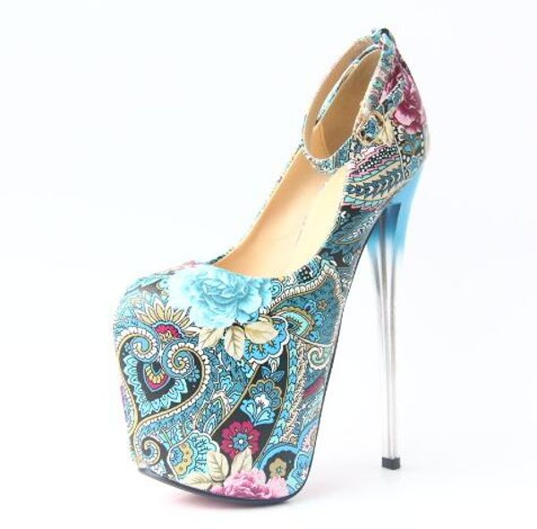 women floral printed pumps women party shoes platform pumps wedding shoes stiletto heels pointed toe dress shoes heel height 19 cm, Black
women floral printed pumps women party shoes platform pumps wedding shoes stiletto heels pointed toe dress shoes heel height 19 cm, Black