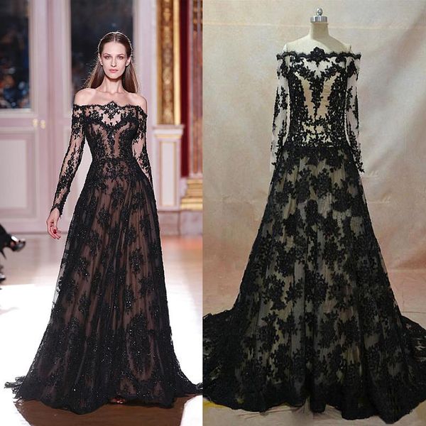 off-the-shoulder a-line evening dresses with beaded lace appliques long sleeves black prom dress vestido longo festa
off-the-shoulder a-line evening dresses with beaded lace appliques long sleeves black prom dress vestido longo festa