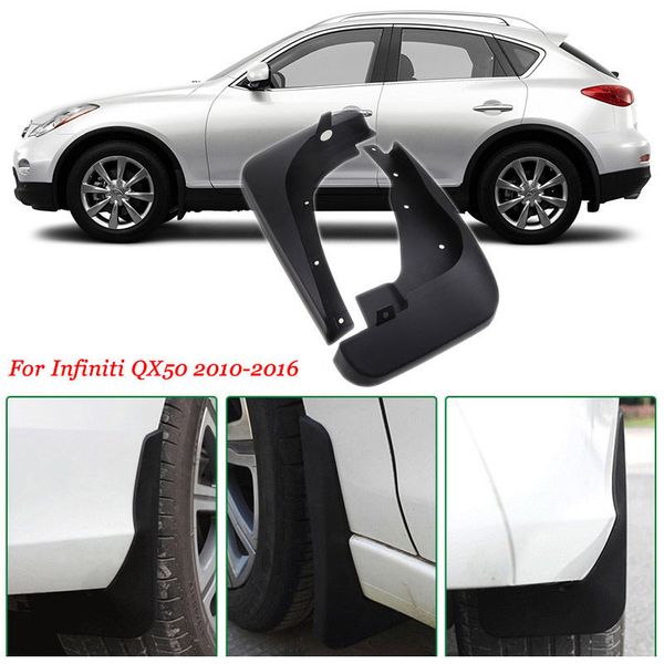4x front/rear car mud flaps splash guard mudguard mudflaps car fender for infiniti qx50 2010-2016
4x front/rear car mud flaps splash guard mudguard mudflaps car fender for infiniti qx50 2010-2016