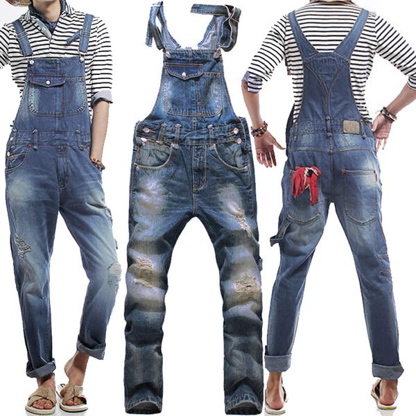 wholesale-new fashion mens suspenders multi-pocket jeans detachable suspenders bib pants holes denim overalls w28-34 d095, Blue
wholesale-new fashion mens suspenders multi-pocket jeans detachable suspenders bib pants holes denim overalls w28-34 d095, Blue
