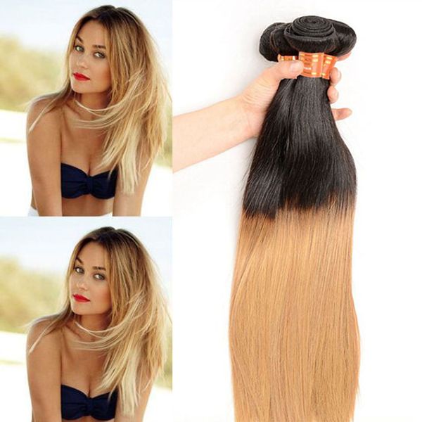 brazilian ombre straight blonde human hair 4 bundles two tone 1b/27 virgin hair weave ombre honey blonde human hair extensions, Black
brazilian ombre straight blonde human hair 4 bundles two tone 1b/27 virgin hair weave ombre honey blonde human hair extensions, Black