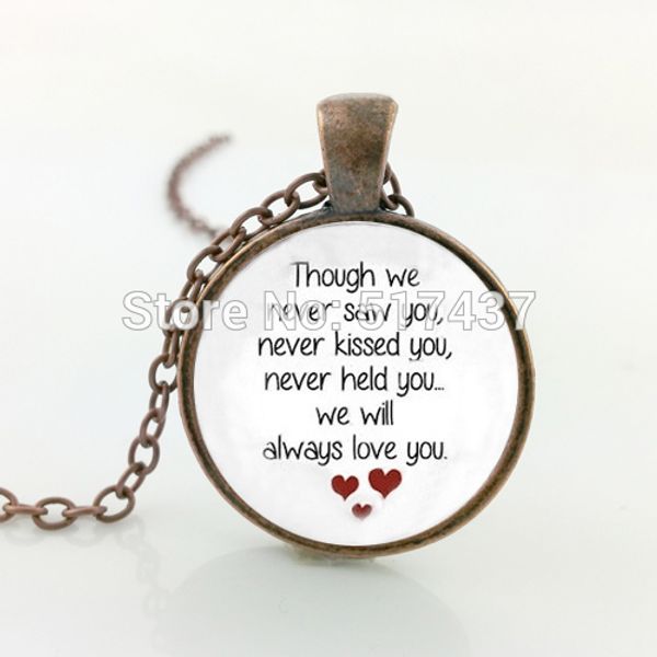 new miscarriage keepsake necklace loss of unborn baby jewelry glass dome pendant necklace, Silver
new miscarriage keepsake necklace loss of unborn baby jewelry glass dome pendant necklace, Silver