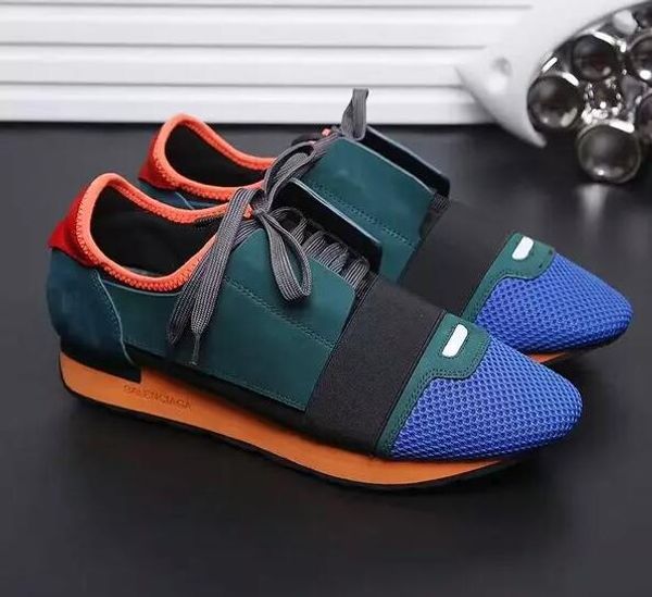 2017 luxury de ign brand de igner genuine leather men neaker men race runner women kateboard hoe white ole women mix color
2017 luxury de ign brand de igner genuine leather men neaker men race runner women kateboard hoe white ole women mix color