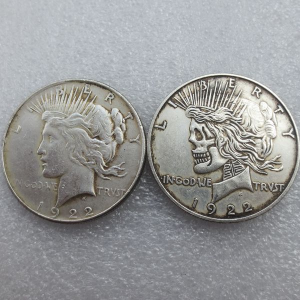 us head-to-head two face 1922/1922 peace dollar skull zombie skeleton hand carved copy coins
us head-to-head two face 1922/1922 peace dollar skull zombie skeleton hand carved copy coins