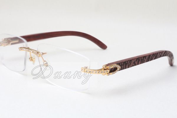 new frameless square diamond frames, t8100905 white lenses, natural wooden hand carvings, mirror legs, eye frames, eyeglassessize:56-18-135, Silver
new frameless square diamond frames, t8100905 white lenses, natural wooden hand carvings, mirror legs, eye frames, eyeglassessize:56-18-135, Silver