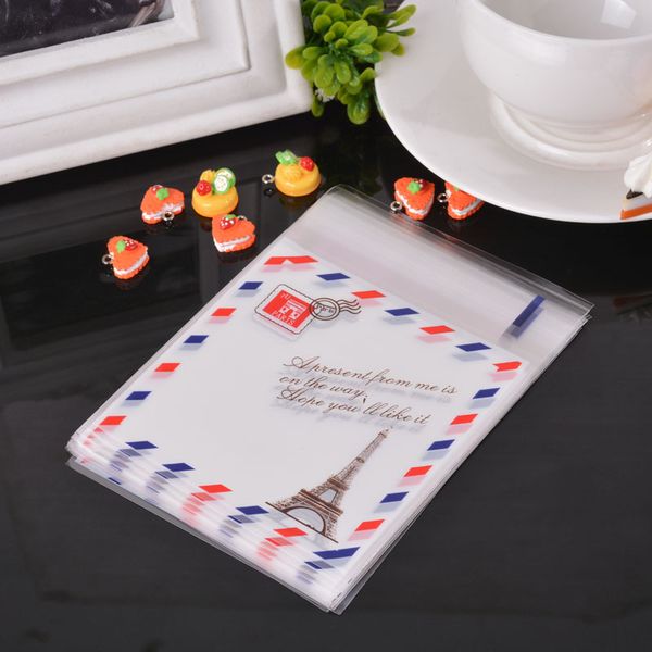 wholesale-50pcs paris eiffel tower stamp pattern self adhesive seal plastic bags cookie storage gift package decorating tools 13x9.9cm
wholesale-50pcs paris eiffel tower stamp pattern self adhesive seal plastic bags cookie storage gift package decorating tools 13x9.9cm