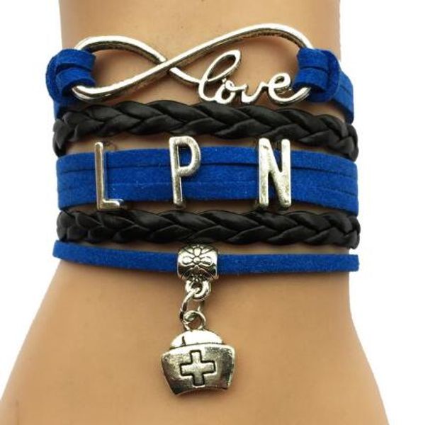 diy ювелирные изделия новый перевозка груза падения infinity love lpn браслет медсестра шарм работа карьера синий с черным кожаный браслет, Golden;silver
diy ювелирные изделия новый перевозка груза падения infinity love lpn браслет медсестра шарм работа карьера синий с черным кожаный браслет, Golden;silver