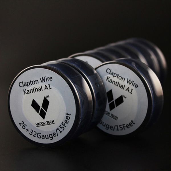 VAPOR TECH Clapton Wire Fast Heating E cig Vapor Tech Clapton Vaporizer Coil Wire for Subtank 26G+32G fit Atomizer DHL Free
VAPOR TECH Clapton Wire Fast Heating E cig Vapor Tech Clapton Vaporizer Coil Wire for Subtank 26G+32G fit Atomizer DHL Free