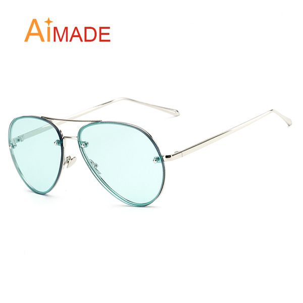 wholesale- aimade fashion oversize clear lens rimless aviation sunglasses men women brand big mirror pilot sun glasses for driving, White;black
wholesale- aimade fashion oversize clear lens rimless aviation sunglasses men women brand big mirror pilot sun glasses for driving, White;black
