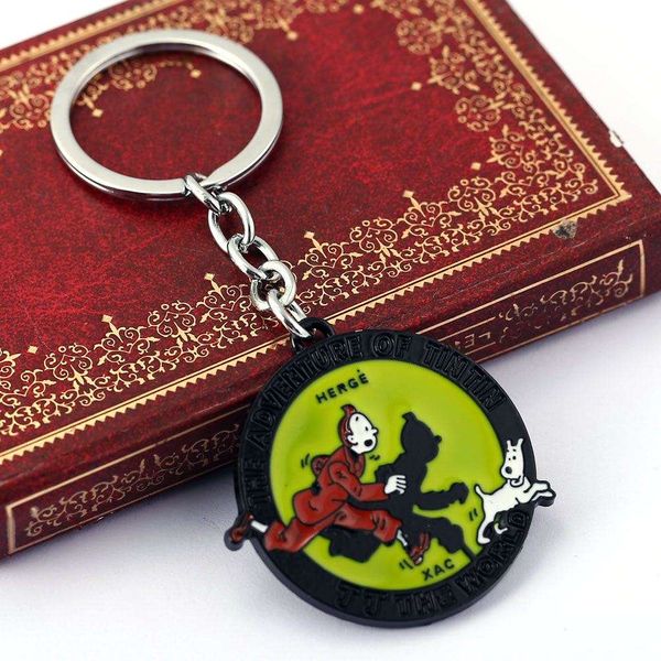 hsic 10pcs/lot aventures de tintin et milou key chain the adventures of tintin key rings for gift car keychain jewelry hc11288, Silver
hsic 10pcs/lot aventures de tintin et milou key chain the adventures of tintin key rings for gift car keychain jewelry hc11288, Silver