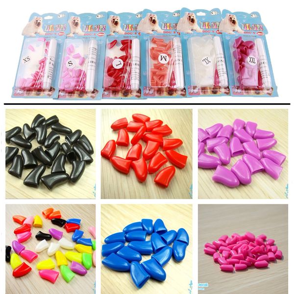 20pcs/lot antiscratch soft silicon cat nail caps / cat nail cover / paw caps / pet nail protector with adhesive glue size xs-xxl c169s
20pcs/lot antiscratch soft silicon cat nail caps / cat nail cover / paw caps / pet nail protector with adhesive glue size xs-xxl c169s