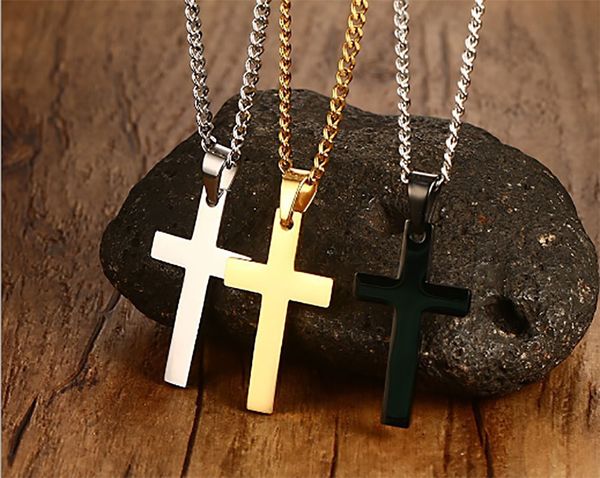 2017 New Fshion 316L Titanium Stainless Steel Cross Pendant Necklace for Man Women Couple Jesus Cross Necklaces & Pendants Men/ Women Gifts
2017 New Fshion 316L Titanium Stainless Steel Cross Pendant Necklace for Man Women Couple Jesus Cross Necklaces & Pendants Men/ Women Gifts