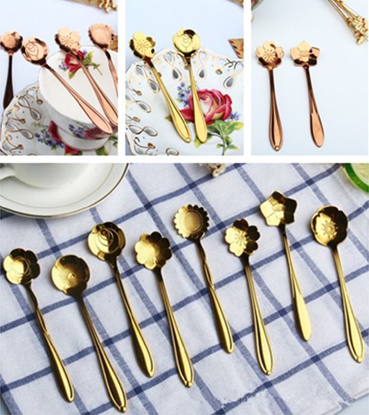 golden flower shape spoon stainless coffee spoon dessert spoons food grade stainless ice cream candy tea tableware kitchenware ic612
golden flower shape spoon stainless coffee spoon dessert spoons food grade stainless ice cream candy tea tableware kitchenware ic612