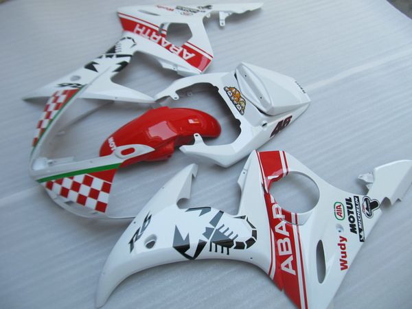 customize fairing kit for yamaha yzf r6 03 04 05 white red fairings set yzf r6 2003 2004 2005 ot29
customize fairing kit for yamaha yzf r6 03 04 05 white red fairings set yzf r6 2003 2004 2005 ot29
