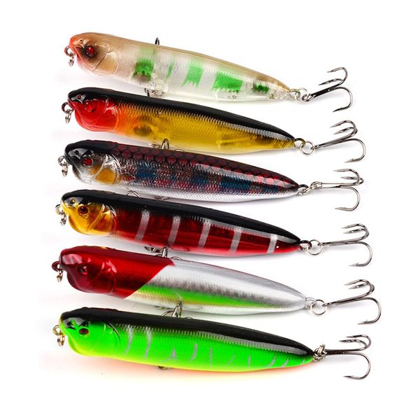 artificial plastic hard popper lures 9cm-3.54"/11.76g-0.41oz floating water poper pencil fishing bait
artificial plastic hard popper lures 9cm-3.54"/11.76g-0.41oz floating water poper pencil fishing bait