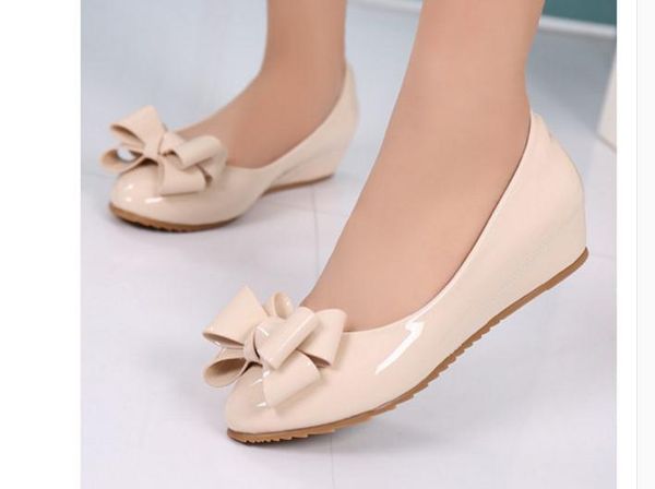 with the spring and autumn period and the shallow mouth work joker wedges women's shoes, Black
with the spring and autumn period and the shallow mouth work joker wedges women's shoes, Black