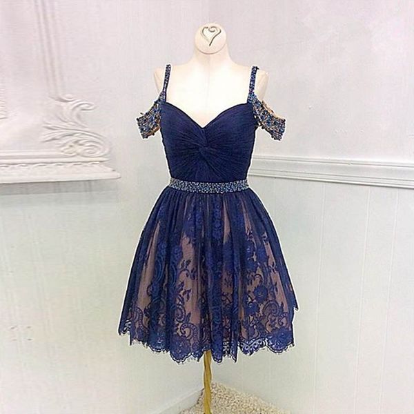 cute lace short homecoming dresses off shoulder spaghetti straps pleated chiffon backless short prom dresses pink black royal blue, Blue;pink
cute lace short homecoming dresses off shoulder spaghetti straps pleated chiffon backless short prom dresses pink black royal blue, Blue;pink