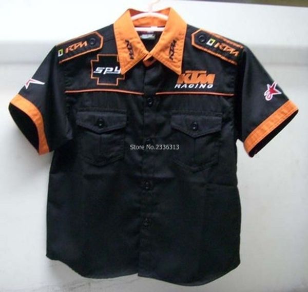 wholesale- wholesale kid embroidered shirts classic model moto boy leisure clothes f1 race suit, White;black
wholesale- wholesale kid embroidered shirts classic model moto boy leisure clothes f1 race suit, White;black