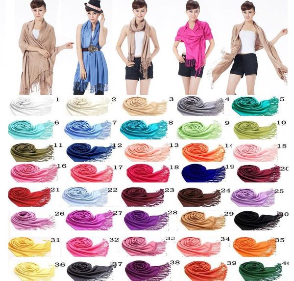 2017 40 colors pashmina cashmere solid shawl wrap women's girls ladies scarf soft fringes solid scarf, Blue;gray
2017 40 colors pashmina cashmere solid shawl wrap women's girls ladies scarf soft fringes solid scarf, Blue;gray