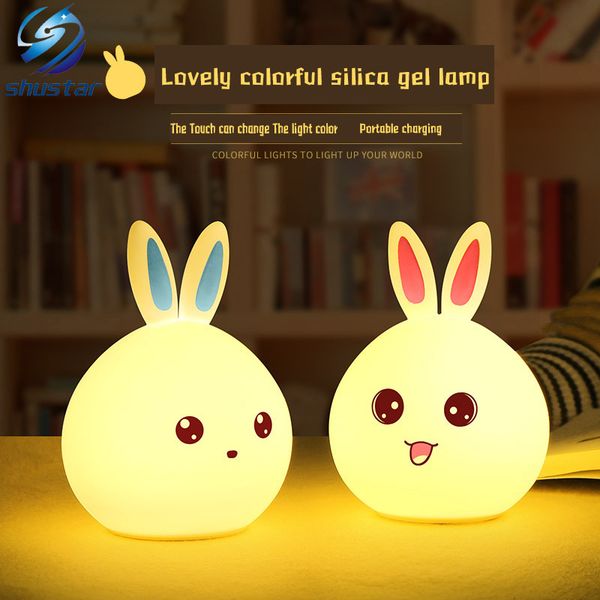 cute usb bunny led night light light sensor control emotional grace the cute pet remote control silicon lamp shustar
cute usb bunny led night light light sensor control emotional grace the cute pet remote control silicon lamp shustar