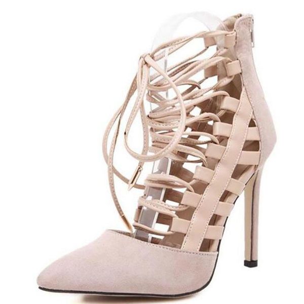 2017 new arrival women pumps hollow cross lacing roman high-heeled shoes 11 cm height heel ladies stiletto pointed toe woman shoes, Black
2017 new arrival women pumps hollow cross lacing roman high-heeled shoes 11 cm height heel ladies stiletto pointed toe woman shoes, Black