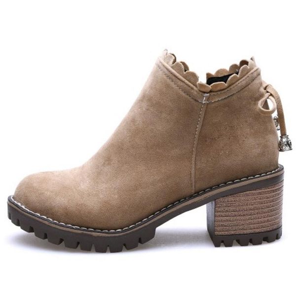 women warm boots high heel shoes women zipper bowknot solid color platform ladies office daily footwear size 32-43, Black
women warm boots high heel shoes women zipper bowknot solid color platform ladies office daily footwear size 32-43, Black