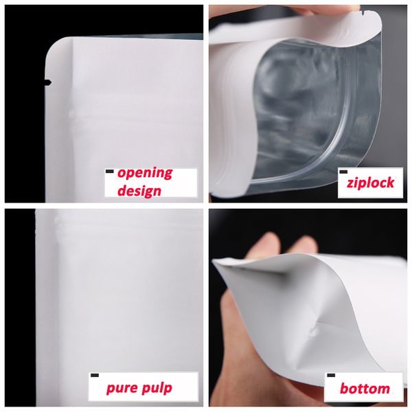 size 150*240mm 500pcs white color kraft paper bag stand up packaging bag for leisure food packaging snack/candy/tea by dhl
size 150*240mm 500pcs white color kraft paper bag stand up packaging bag for leisure food packaging snack/candy/tea by dhl