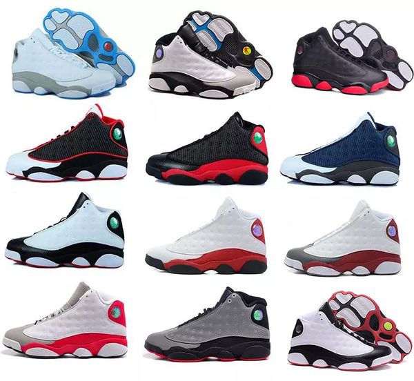 classic 13 xiii man basketball shoes hologram barons bred he got game flints grey toe sport sneakers, Black
classic 13 xiii man basketball shoes hologram barons bred he got game flints grey toe sport sneakers, Black