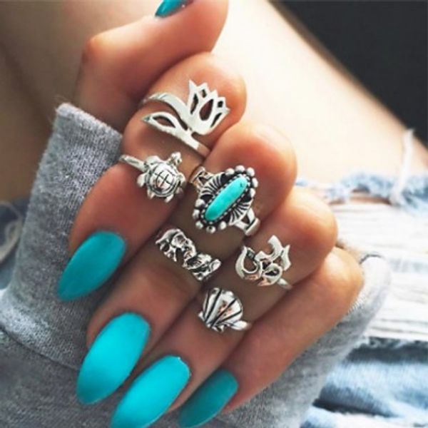 vintage womens knuckle ring sets 3d yoga antique silver/gold filled turtle , shell 6 pcs fingernail ring sets
vintage womens knuckle ring sets 3d yoga antique silver/gold filled turtle , shell 6 pcs fingernail ring sets