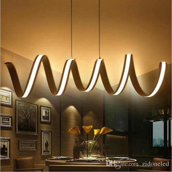 Modern Aluminum LED Spring Chandelier Lighting L600/900/1200mm LED Pendant Light for Dinning Room Living Room Bedroom
Modern Aluminum LED Spring Chandelier Lighting L600/900/1200mm LED Pendant Light for Dinning Room Living Room Bedroom