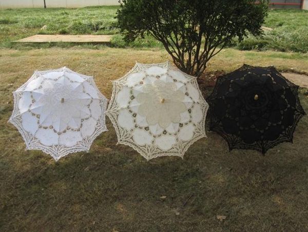 68cm long handle handmade art wedding scallop edge embroidery pure cotton lace wedding umbrella parasol romantic bridal pgraph, White
68cm long handle handmade art wedding scallop edge embroidery pure cotton lace wedding umbrella parasol romantic bridal pgraph, White