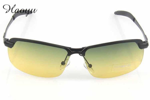 wholesale- haoyu day night vision goggles polarized sunglasses men car driving out room glasses anti-glare alloy frame sun glasses, White;black
wholesale- haoyu day night vision goggles polarized sunglasses men car driving out room glasses anti-glare alloy frame sun glasses, White;black