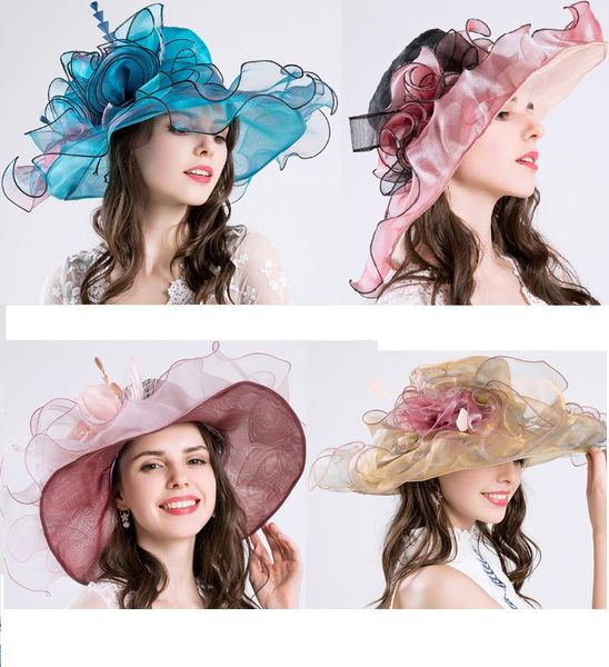elegant blue purple fine gauze large brim hat party church wedding hats fashion hat sun hats, Blue;gray
elegant blue purple fine gauze large brim hat party church wedding hats fashion hat sun hats, Blue;gray