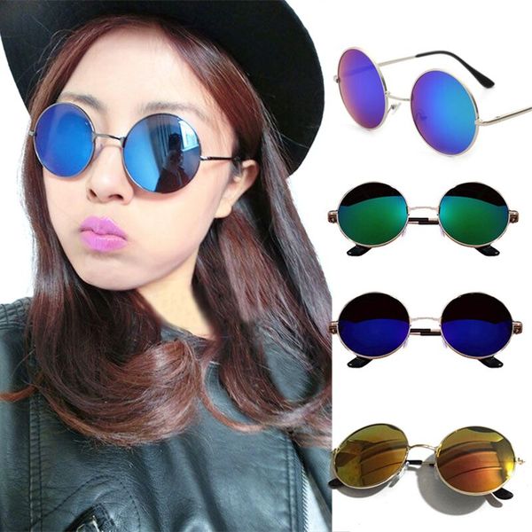 wholesale- mens womens retro vintage sunglasses female round metal frame gothic eyewear brand designer oversized mirror sun glasses shades, White;black
wholesale- mens womens retro vintage sunglasses female round metal frame gothic eyewear brand designer oversized mirror sun glasses shades, White;black