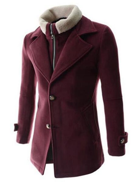 new men's autumn/winter in europe and the leisure fashion loose cloth cashmere cultivate one's morality trench coat / m-2xl, Black
new men's autumn/winter in europe and the leisure fashion loose cloth cashmere cultivate one's morality trench coat / m-2xl, Black
