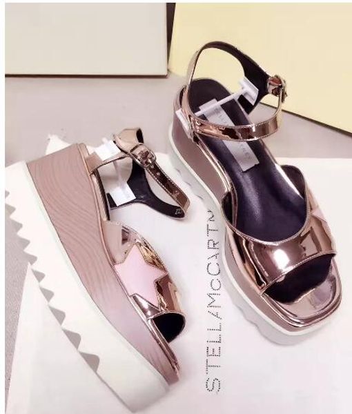 2017 New wholesale fashion stella mccartney sandals women elyse buckle popular shoes genuine leather Platform size:35-39 free shipping
2017 New wholesale fashion stella mccartney sandals women elyse buckle popular shoes genuine leather Platform size:35-39 free shipping