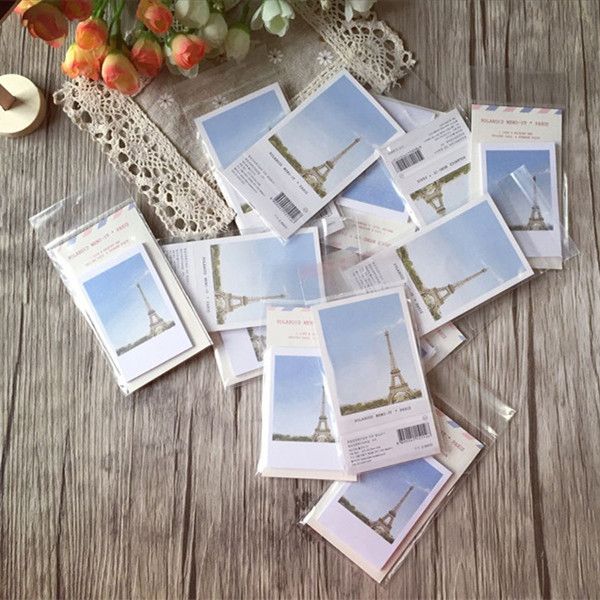 wholesale- 1pcs/lot 110*60mm romantic polariod paris design convenient memo sticky pad notes office school stationery supplies
wholesale- 1pcs/lot 110*60mm romantic polariod paris design convenient memo sticky pad notes office school stationery supplies