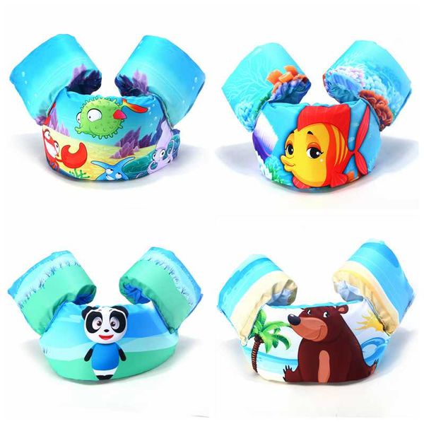 2-6 year kids Jumper Deluxe Life Jacket 22-60Lbs cute cartoon life jackets FISH PANDA children swimming safty vest 23 designs