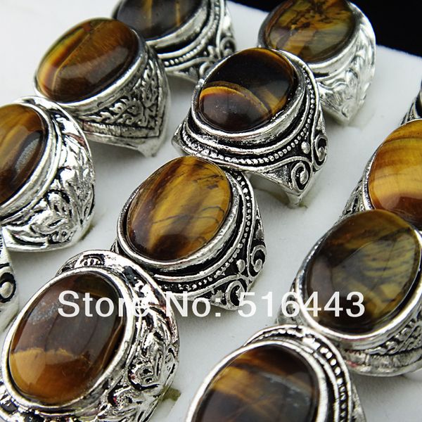 promotion 20pcs vintgage antique silver natural tiger eye stones retro women mens cool rings wholesale jewelry lots a-653, Golden;silver
promotion 20pcs vintgage antique silver natural tiger eye stones retro women mens cool rings wholesale jewelry lots a-653, Golden;silver