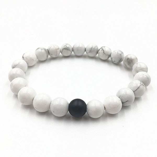 8mm natural stone bead strands charm women chakra healing balance bracelets for men lover fashion jewelry, Black
8mm natural stone bead strands charm women chakra healing balance bracelets for men lover fashion jewelry, Black
