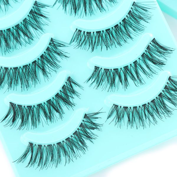 wholesale 10 sets women false eyelashes crisscross natural soft handmade thick fake eyelash makeup 5 pairs/set
wholesale 10 sets women false eyelashes crisscross natural soft handmade thick fake eyelash makeup 5 pairs/set