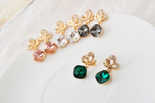 fashion jewelry stud earrings earring for women bow crystal turquoise women's soft heart-shaped earr ings luxury ing, Golden
fashion jewelry stud earrings earring for women bow crystal turquoise women's soft heart-shaped earr ings luxury ing, Golden