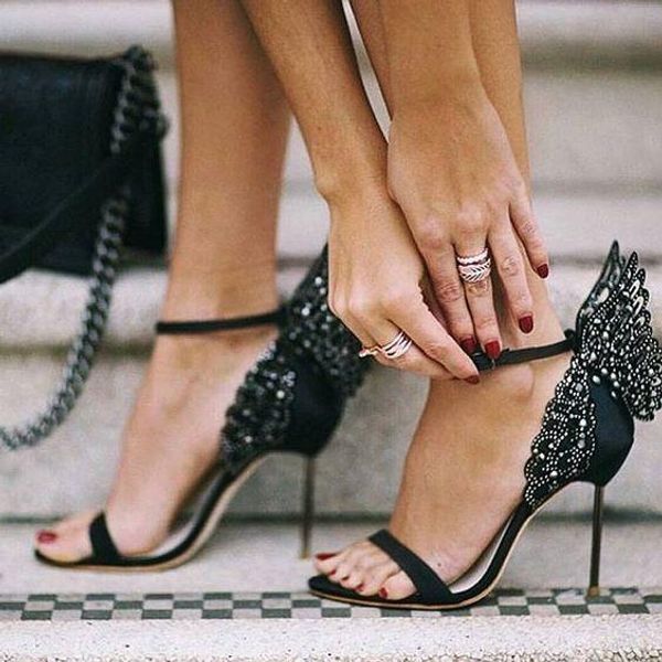 2017 Sophia Webster Эванджелин Angel Wing Сандал Плюс Размер 42 Натуральная кожа Wedding насосы Pink Блеск обувь Женщины Бабочка сандалии обувь
2017 Sophia Webster Эванджелин Angel Wing Сандал Плюс Размер 42 Натуральная кожа Wedding насосы Pink Блеск обувь Женщины Бабочка сандалии обувь