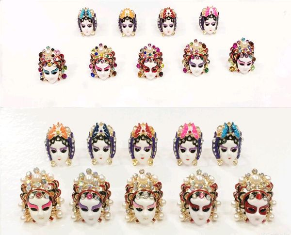 fashion trends jewelry personalized rings women pearl colorful rhinestone opera maddan facial open mouth rings creative gifts, Golden;silver
fashion trends jewelry personalized rings women pearl colorful rhinestone opera maddan facial open mouth rings creative gifts, Golden;silver